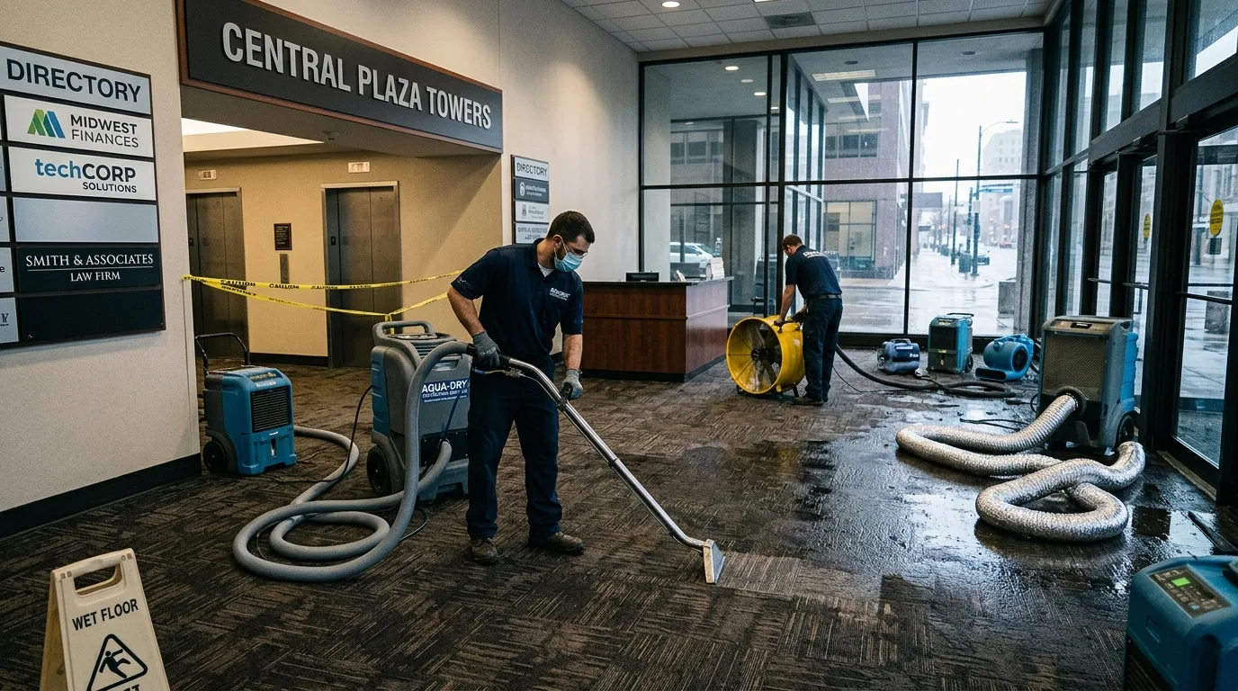 Commercial Water Damage: Why Spring TX Businesses Need Fast Response