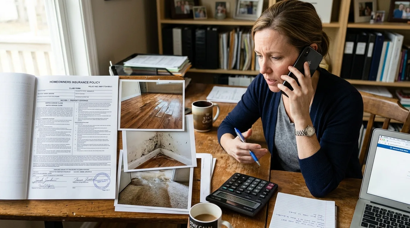 How to File a Water Damage Insurance Claim in Spring, TX